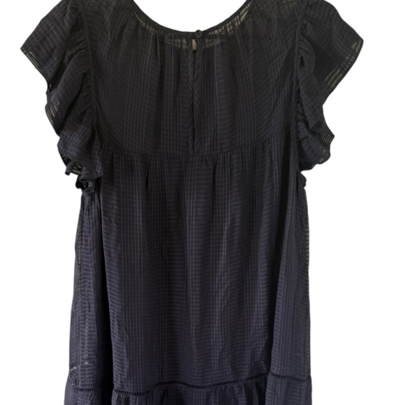 Marie Oliver Surie Tiered Flutter-Sleeve Maxi Dress - Picture 8 of 8